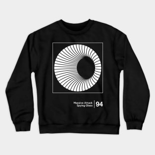 Spying Glass - Minimalist Graphic Artwork Design Crewneck Sweatshirt